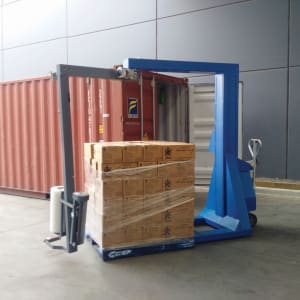 Pallet wrapping machine stretches to meet demand